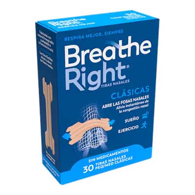 Breathe Right Tiras Nasal Peq 30 U