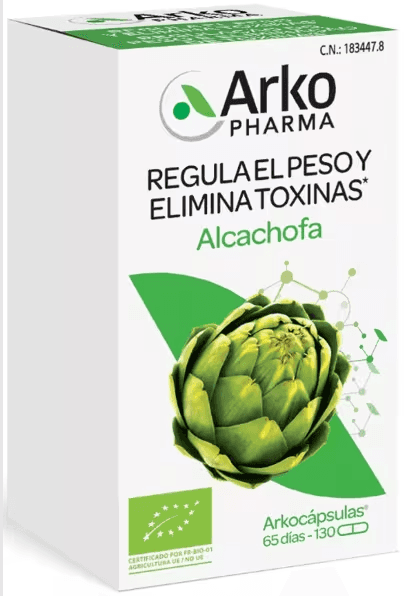 Arkopharma Arkocápsulas Alcachofa Bio 130 cápsulas