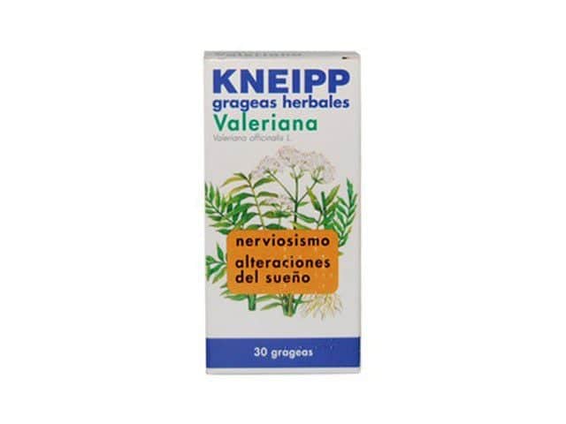 Grageas Herbales Kneipp de Valeriana (200 Mg 30 Comprimidos Recu
