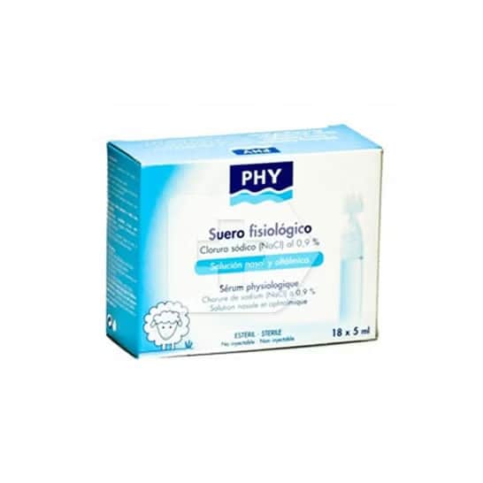 PHY® suero fisiológico monodosis 5ml