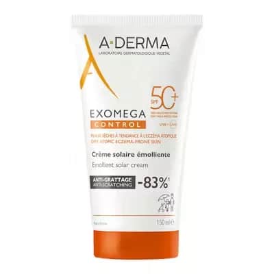 A-Derma Exomega Control SPF50+ - Protector Solar Piel Atópica