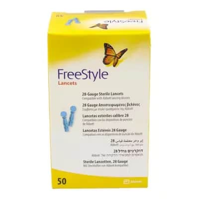 Freestyle 50 Lancetas - Medición glucosa