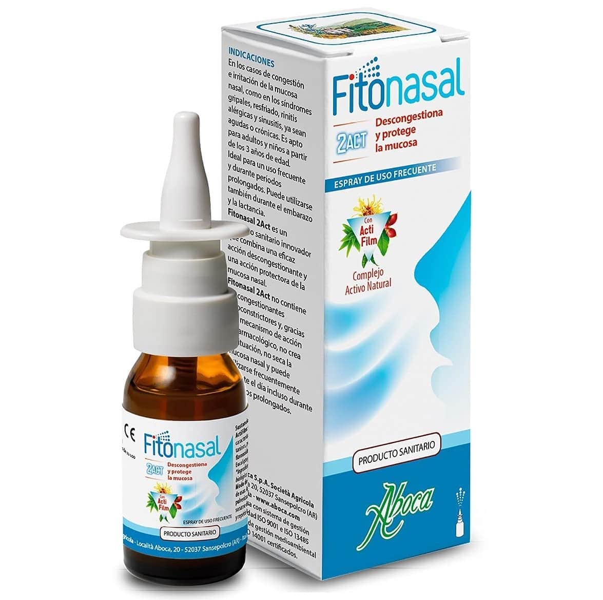 Aboca Fitonasal 2act spray 15ml