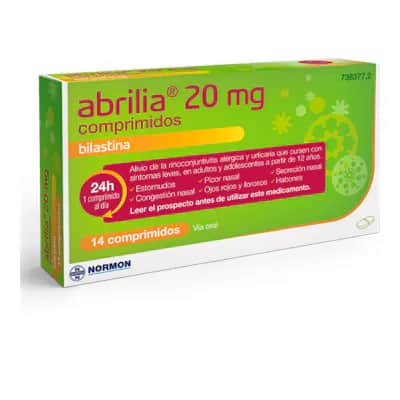 Abrilia 20 Mg - Bilastina Alergia