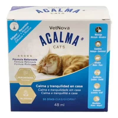 Acalma Gatos Recambio 48 Ml - Difusor Calmante