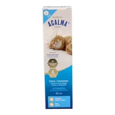 Acalma Gatos Spray 60ml - Calmante Natural