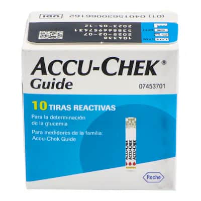Accu-Chek Guide Tiras Reactivas 10 Unidades