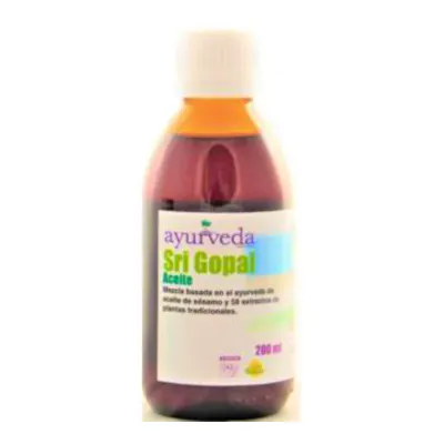 Aceite Sri Gopal Ayurveda 500ml - Relajación y Bienestar