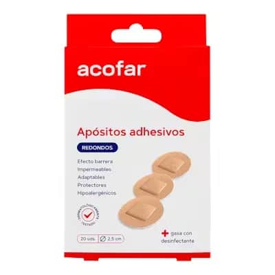 Apósitos Redondos Acofar 20 Uds | Protección