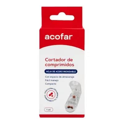 Acofar Cortador Comprimidos - Dosificación