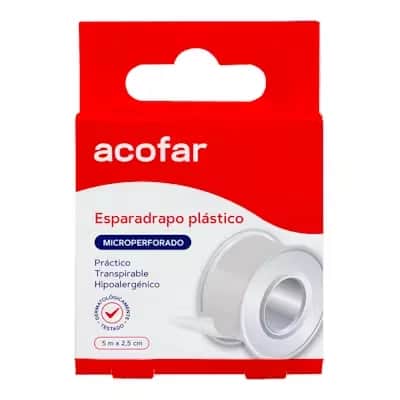 Acofar Esparadrapo Hipoalergénico 5x2,5cm
