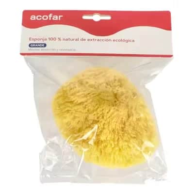 Acofar Esponja Natural Grande - Exfoliante