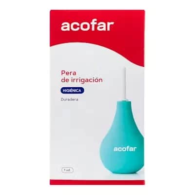 Pera Irrigación Acofar Goma - Nasal y Oídos