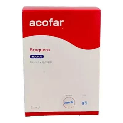 Braguero Inguinal Acofar 95 cm | Soporte Hernia