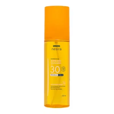 Aceite Seco Bronceador SPF30 200ml - Protección