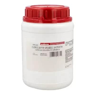 Cápsulas Gelat Acofar N 0 Amarillas 500