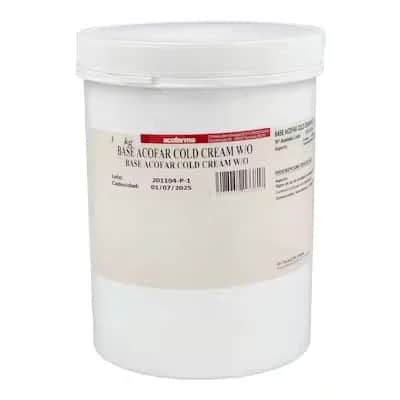 Cold Cream W/O Acofar 1Kg - Hidratante