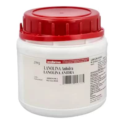Lanolina Anhidra Acofar 250g - Hidratante de Piel