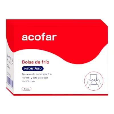 Acofar Bolsa Frío Instantáneo - Crioterapia Portátil