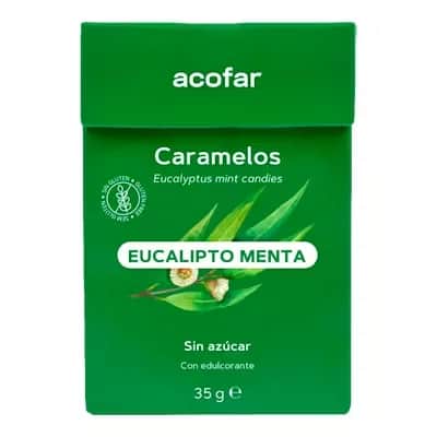 Acofarsweet Eucalipto Mentol | Caramelo Respiratorio