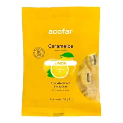 Acofarsweet Caramelos Limón - Garganta irritada
