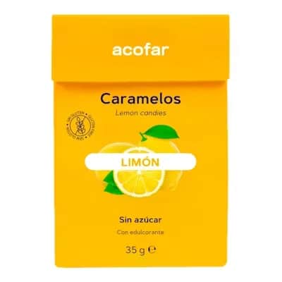 Acofarsweet Limón Sin Azúcar | Caramelo Bucal