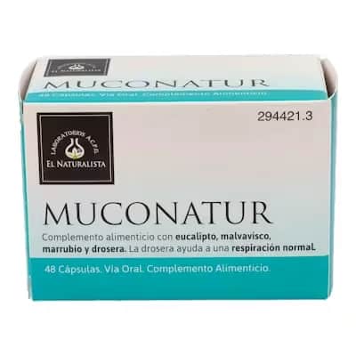 El Naturalista Muconatur 48 Caps - Vías respiratorias