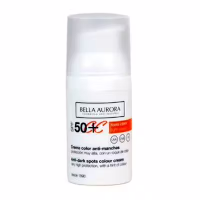 Bella Aurora CC Cream SPF50+ Tono Claro 30ml