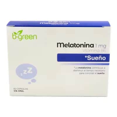 Bgreen Melatonina 60 Caps - Dormir Mejor