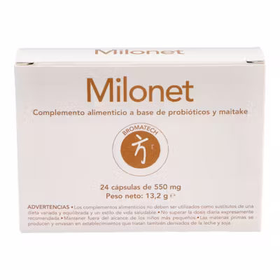 Bromatech Milonet 24 Cápsulas - Probióticos