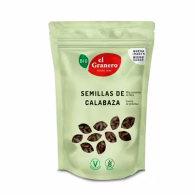 Semillas de Calabaza Bio El Granero 450g - Superalimento