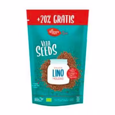El Granero Lino Molido 300g Bio - Fibra y Omega-3