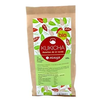 Mimasa Té Kukicha 3 Años 100g - Sin Teína Ecológico
