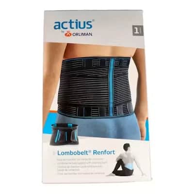 Faja Orliman Acti Sacro-Lumbar Velcro T3 - Soporte 90-105cm