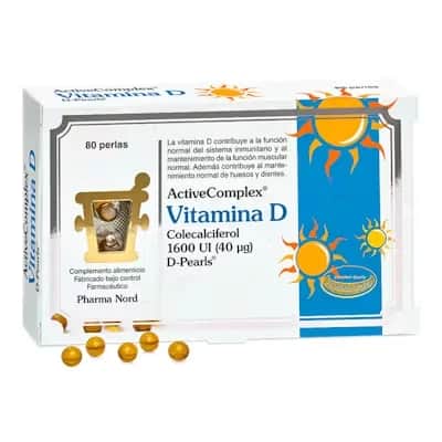 Activecomplex Vitamina D 1600 UI - Huesos y Dientes