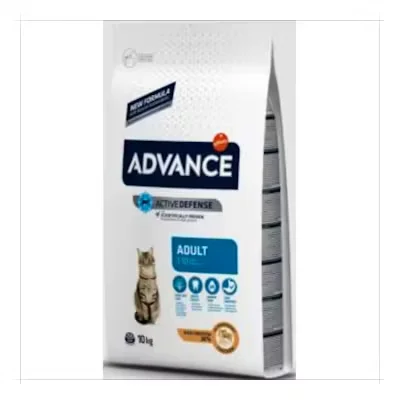 Advance Feline Adult Pollo Arroz 10Kg - Nutrición Felina