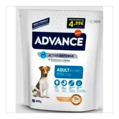 Advance Mini Adult Pollo Arroz - Nutrición Perros Pequeños