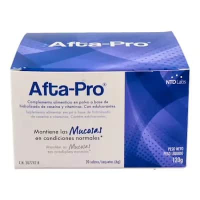 Afta-Pro 20 Sobres | Tratamiento Aftas Bucales