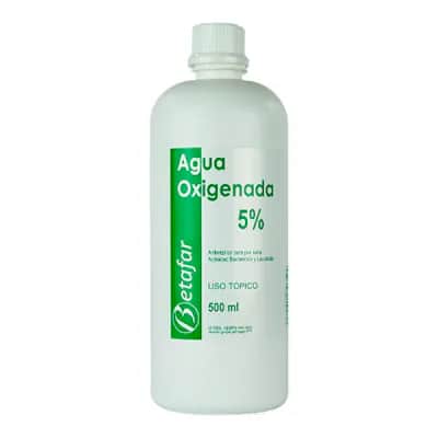 Agua Oxigenada Betafar 500 ml - Desinfectante y Antiséptico