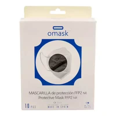 Mascarilla FFP2 Omask Adulto Antracita | Protección