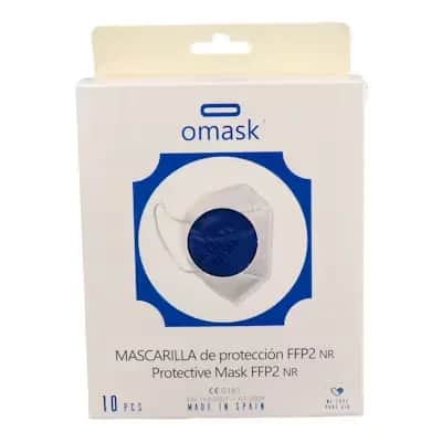 Mascarilla FFP2 Omask Azul Marino | Protección Respiratoria