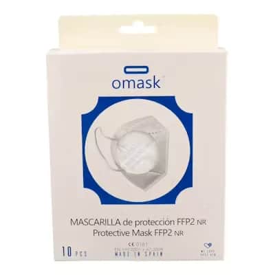 Mascarilla FFP2 Omask Adulto Blanco | Protección