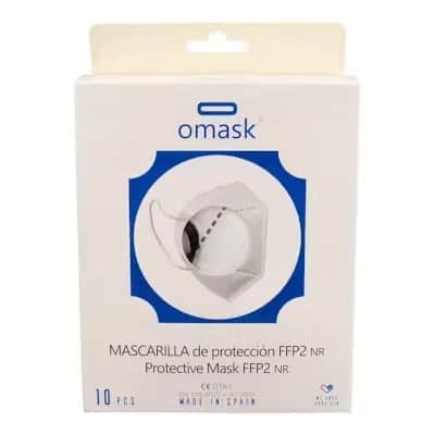 Mascarilla FFP2 Omask Diamond 10 Unidades - Protección Respiratoria