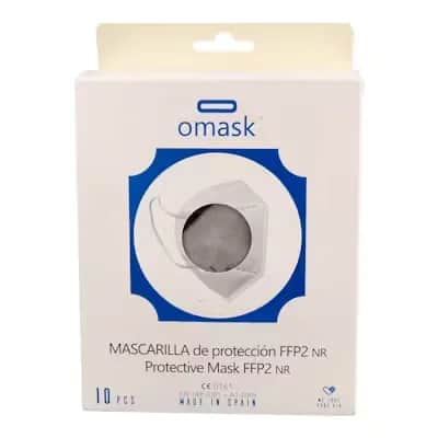 Mascarilla FFP2 Omask Gris Adulto | Filtración 94%