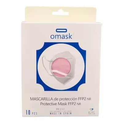 Mascarilla FFP2 Omask Rosa Adulto | Protección Alta