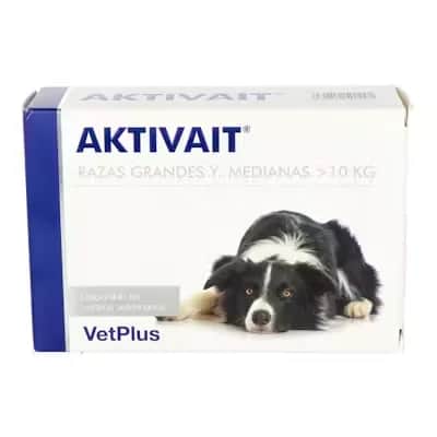 Aktivait Perro Razas Grandes 60 Comprimidos - Salud Cerebral