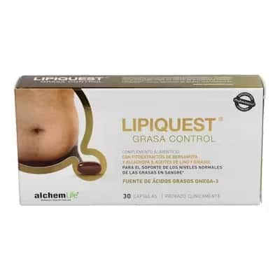 Lipiquest Grasa Control 30 Caps | Control Peso