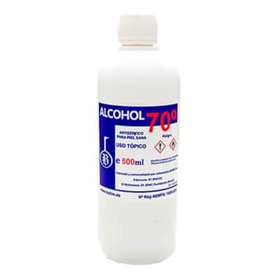 Alcohol 70 Bohm 500ml - Antiséptico Desinfectante