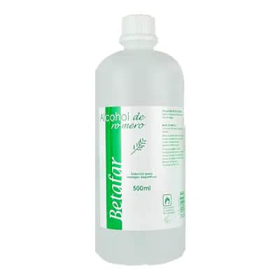 Alcohol Romero Betafar 500ml - Alivia Dolores