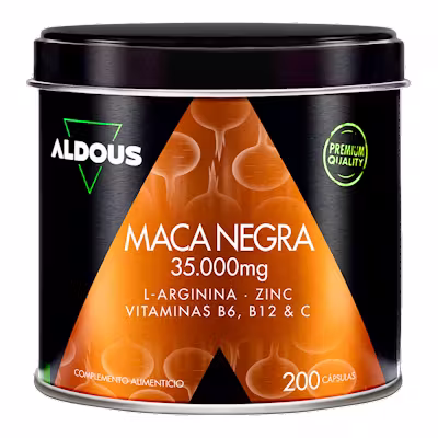 Maca Negra Peruana 35000mg - Energía y Vitalidad